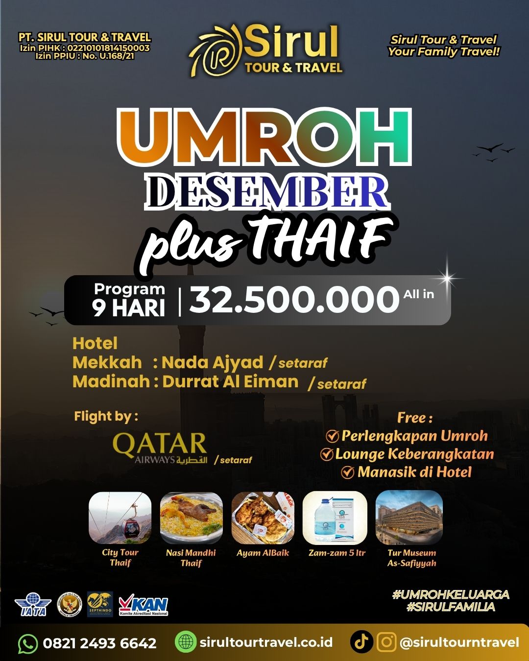 Umroh Desember Plus Thaif