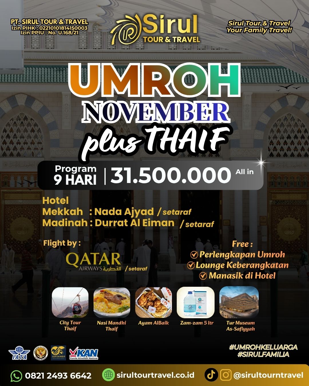 Umroh November Plus Thaif
