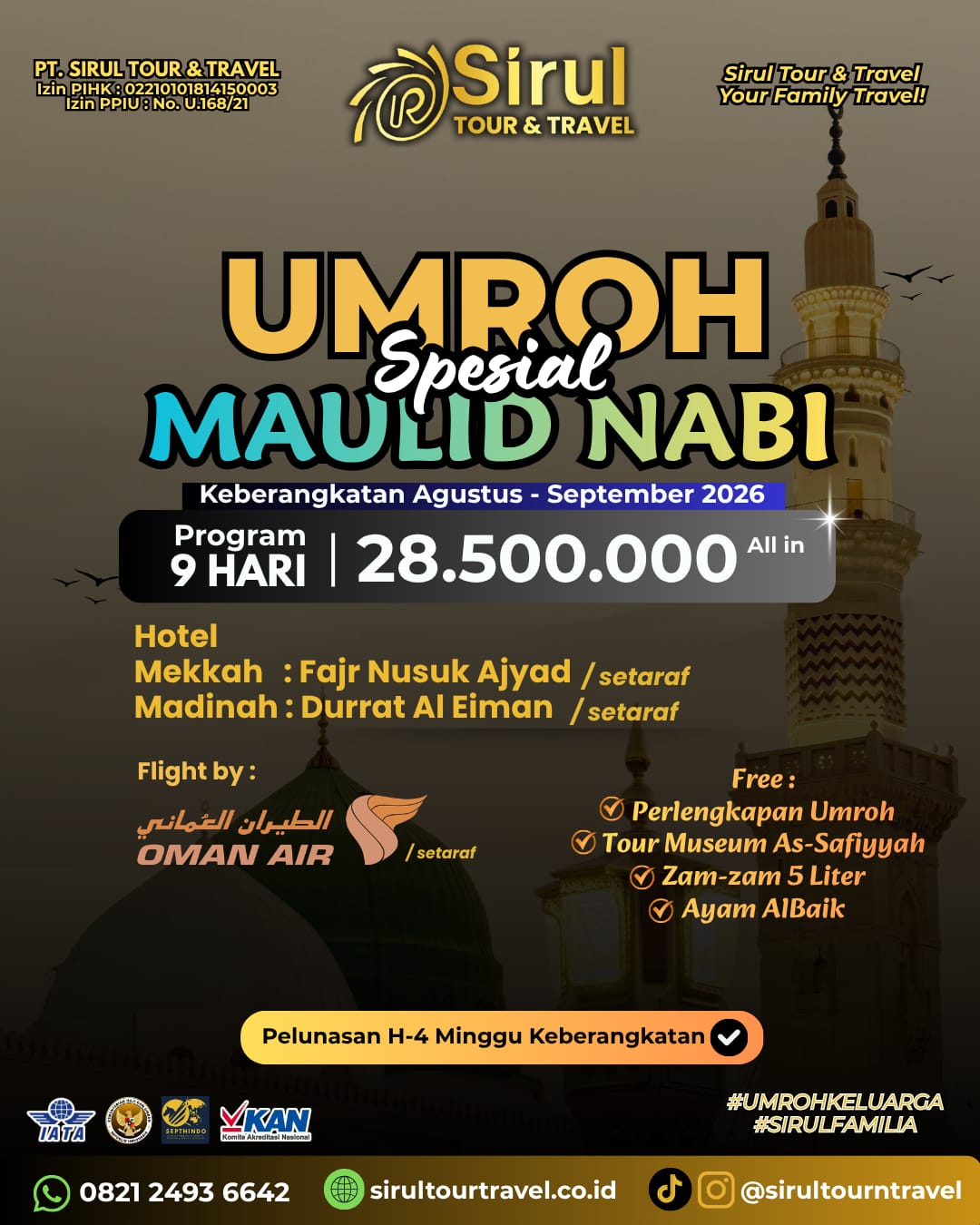 Umroh Spesial Maulid Nabi